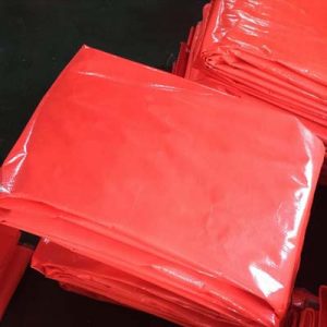 Ready Made 125GSM Orange Tarpaulin